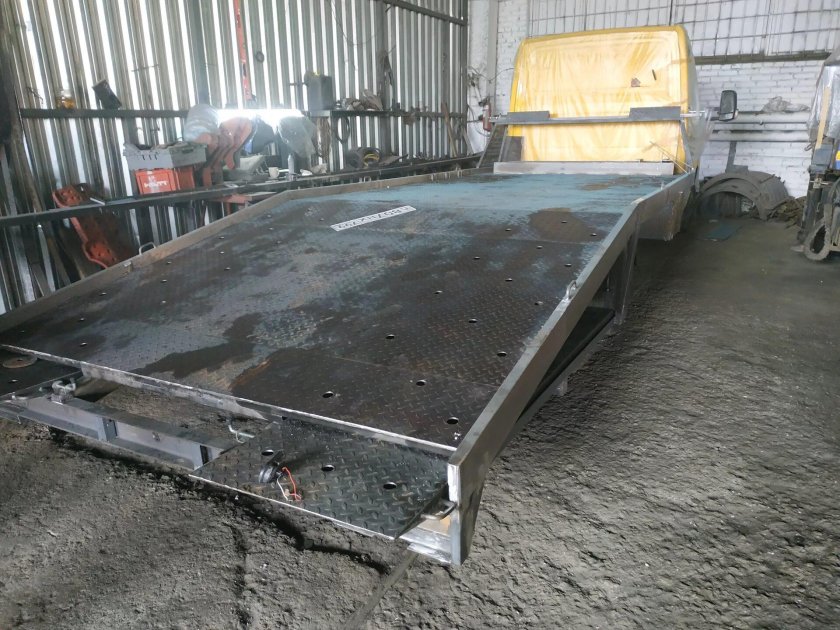 Эвакуаторная платформа на Газель