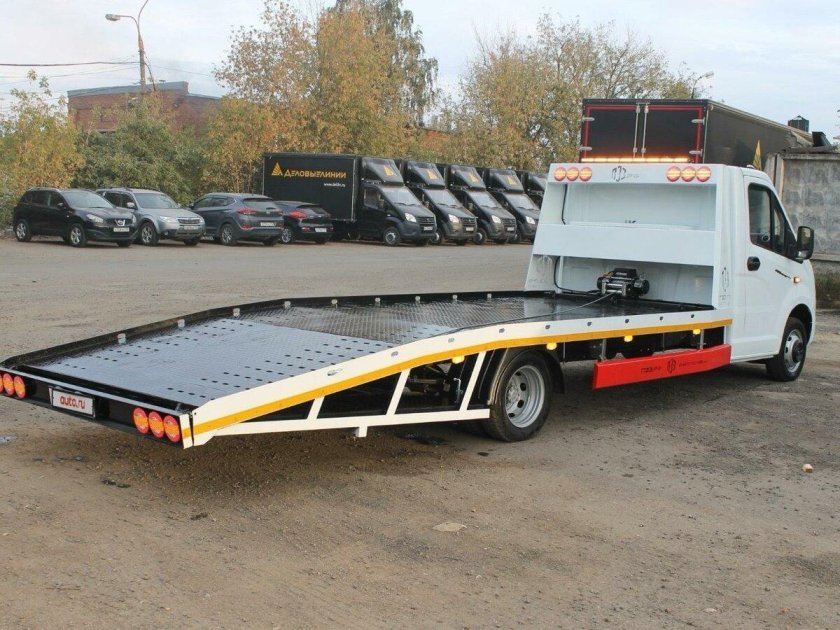 Эвакуатор газель