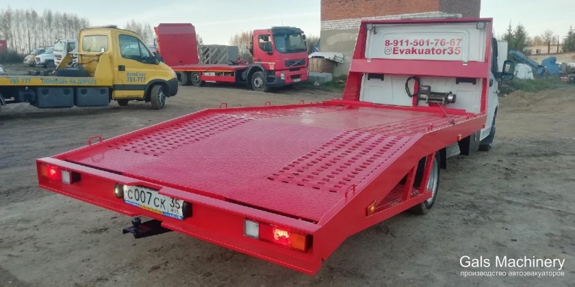 Эвакуаторная платформа на Газель