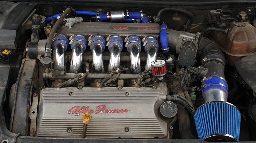 Холодный впуск alfa romeo 156