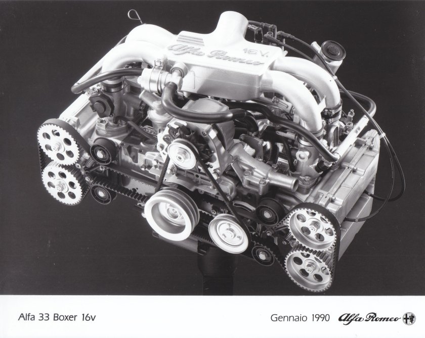 Alfa Romeo 33 мотор