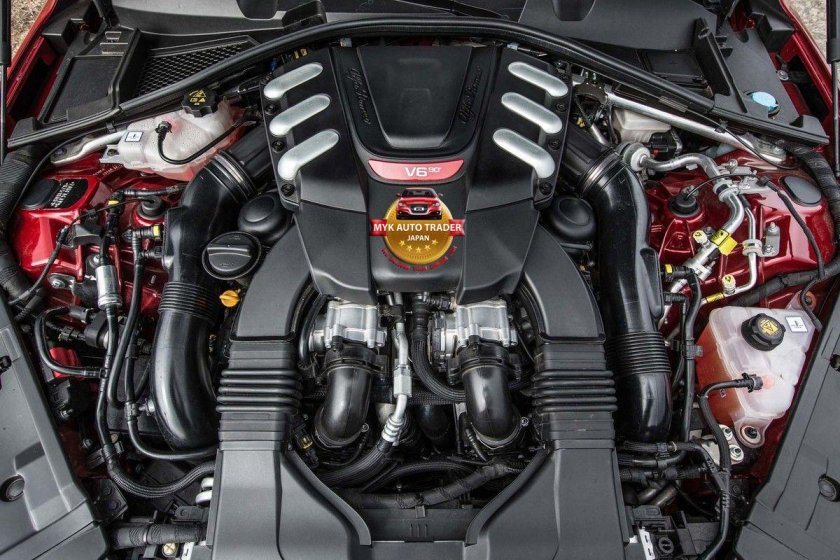 Alfa Romeo Giulia Quadrifoglio двигатель