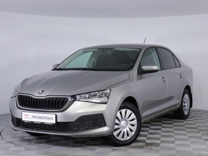 Шкода Рапид 2022 серый