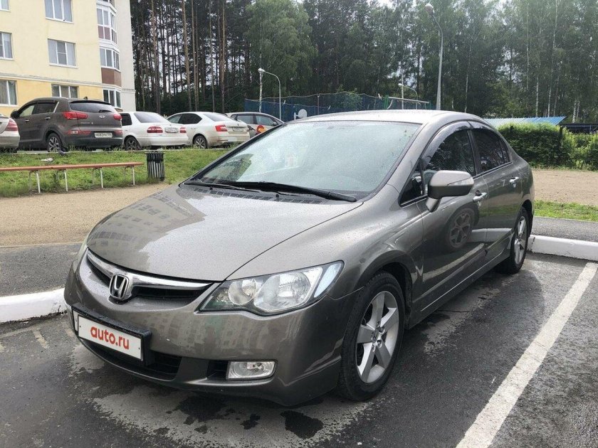 Хонда Цивик 2008 серый