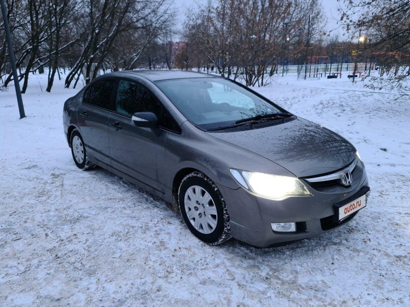Хонда Цивик серая