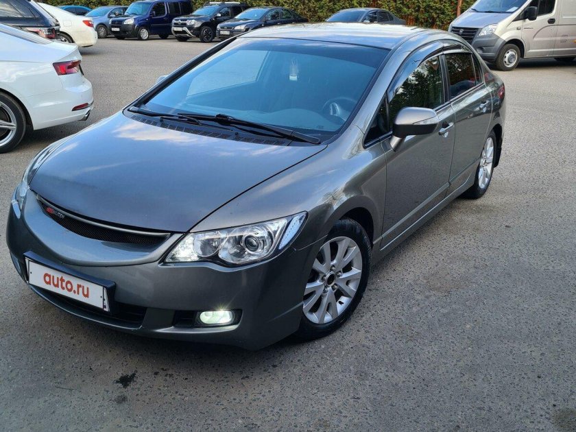 Хонда цивик серая