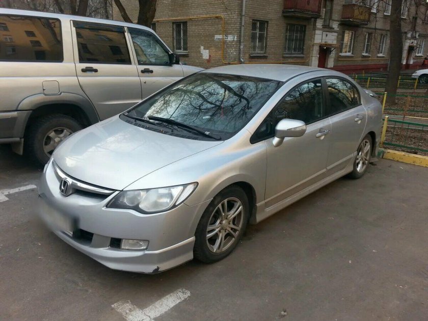 Honda Civic 2008 серый