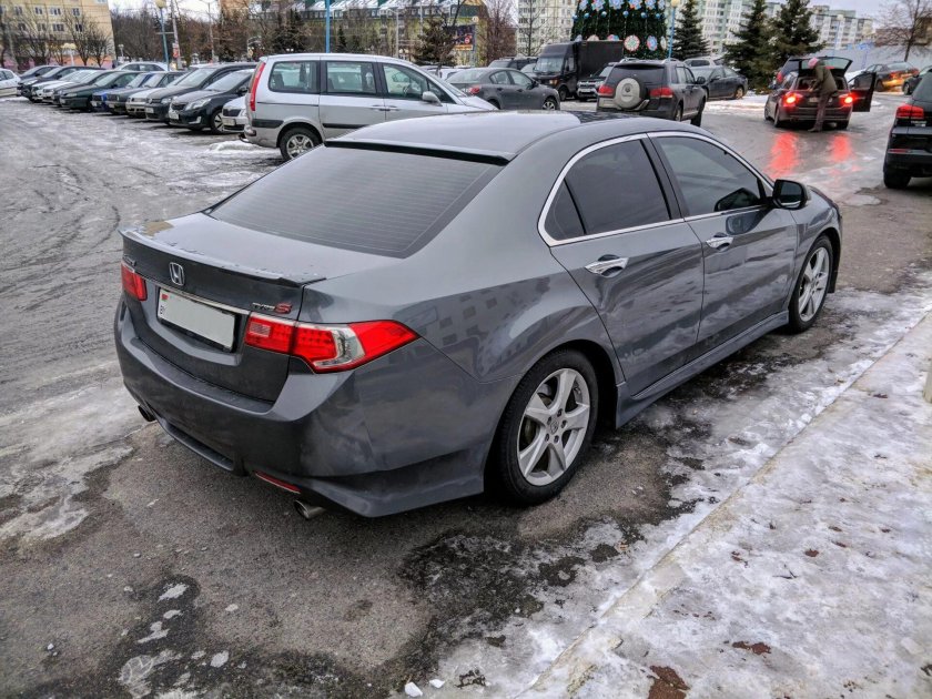 Accord 7 серый