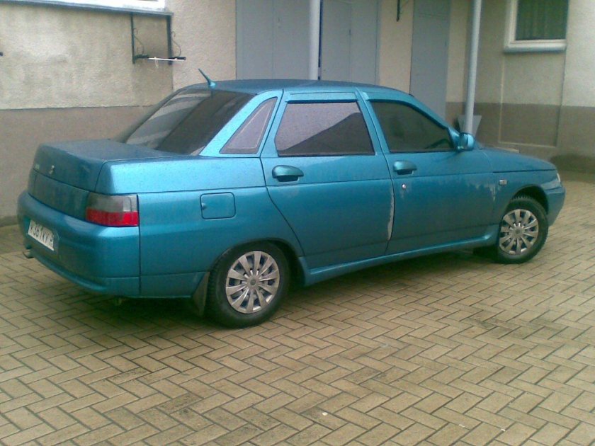 Аквамарин сине-зеленый ВАЗ 2110