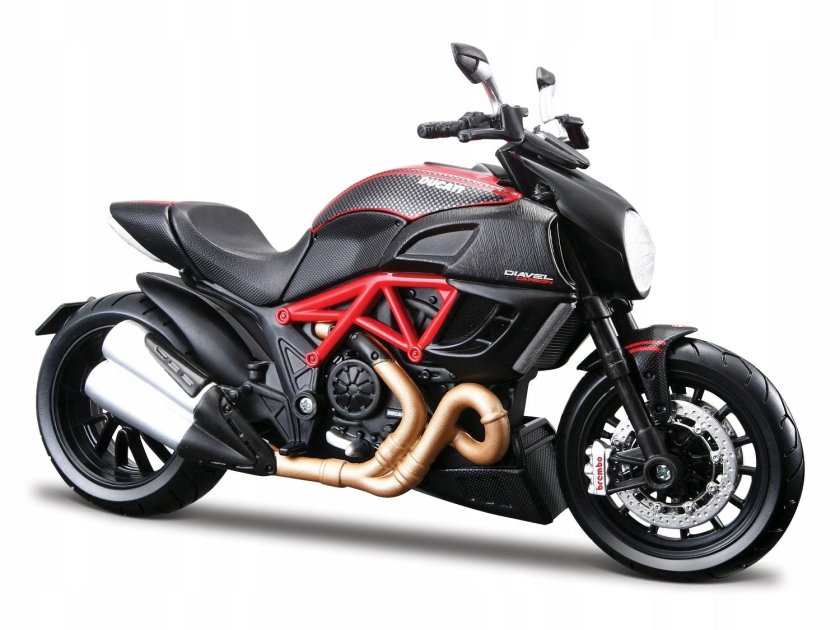 Мотоцикл maisto ducati diavel carbon