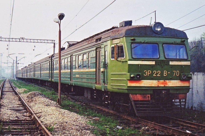 Эр22 в депо Нахабино