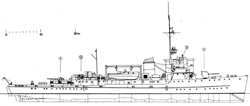 Чертежи тральщики проекта 254 к