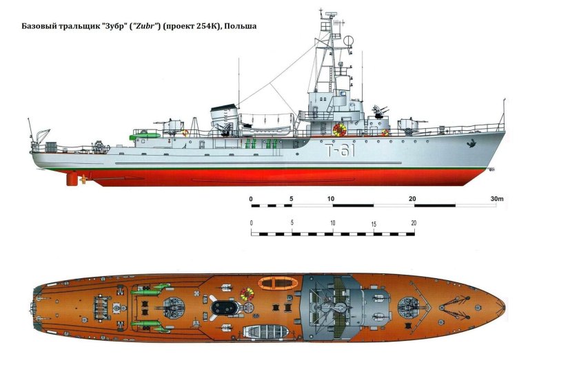 Базовый тральщик проекта 254