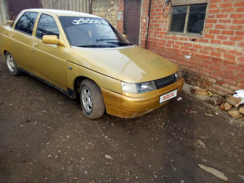 Ваз 2110 золотистая