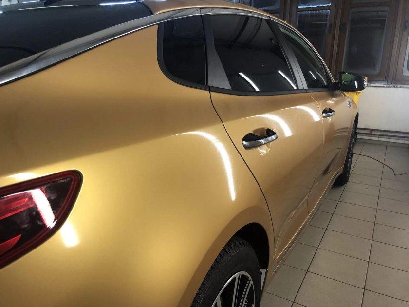 Киа Оптима Золотая
