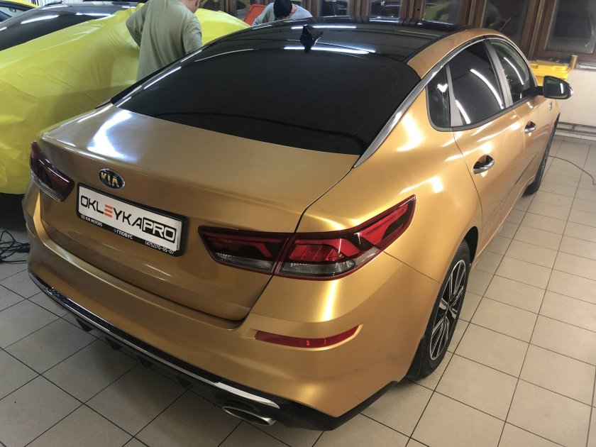 Киа Оптима коричневый металлик