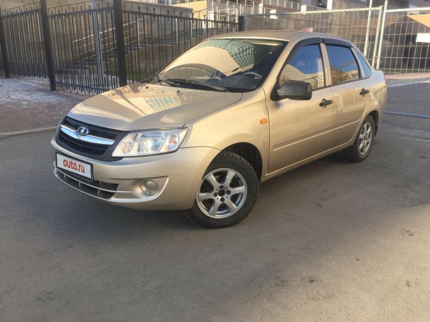 Лада Гранта цвет арахис 205