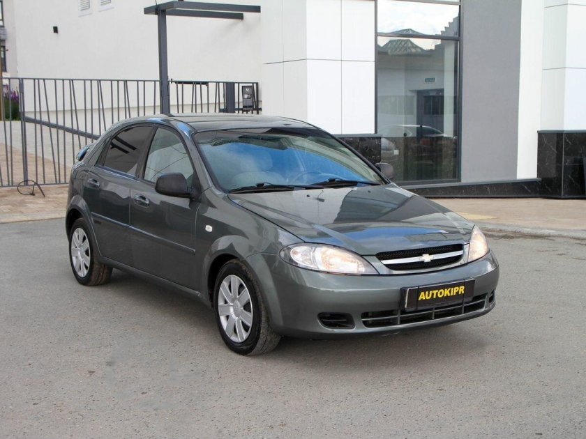 Лачетти серо зеленый