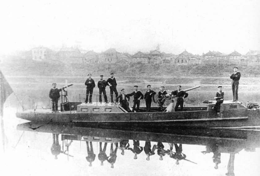 Волжская Военная флотилия в гражданской войне