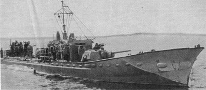 Бронекатер МБК пр ,161