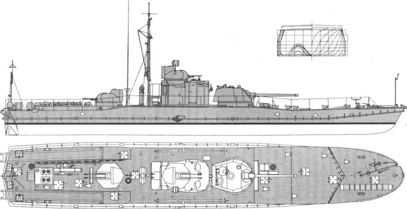 Бронекатер МБК пр ,161