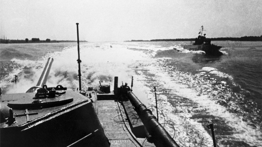 Бронекатера Дунайской флотилии