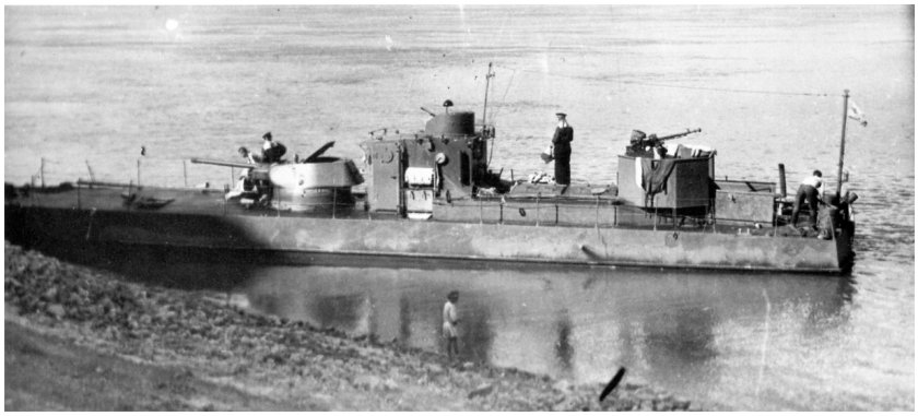 Речной бронекатер проекта 1125