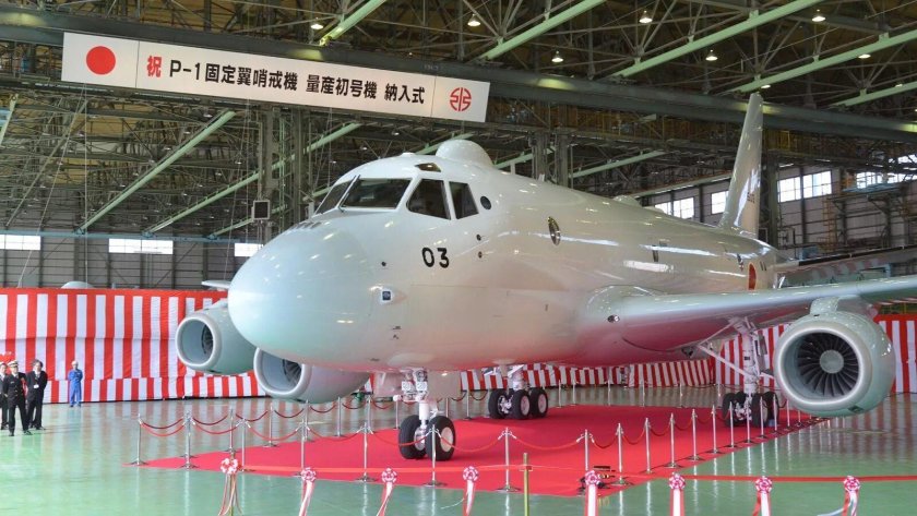 Самолёт Kawasaki p-1