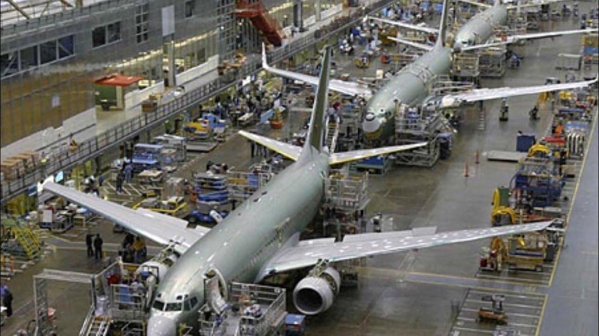 Сборка самолета