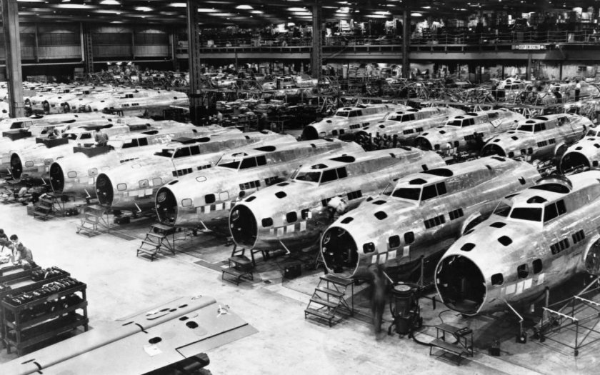 США 2 мировая война завод