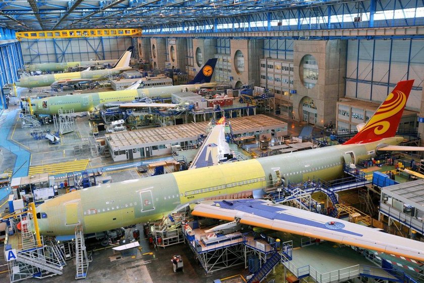 Завод Аэробус в Тулузе