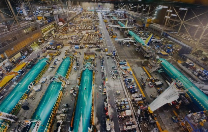 Завод Boeing Everett Factory