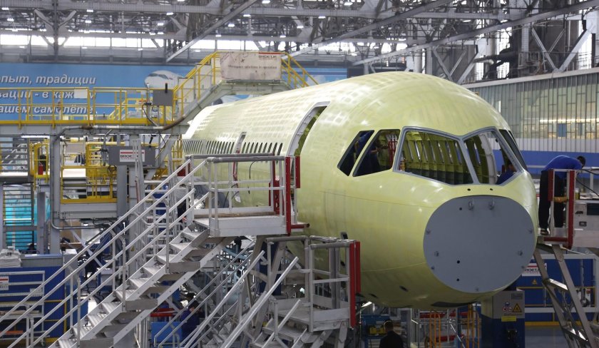 Фюзеляж самолета МС 21