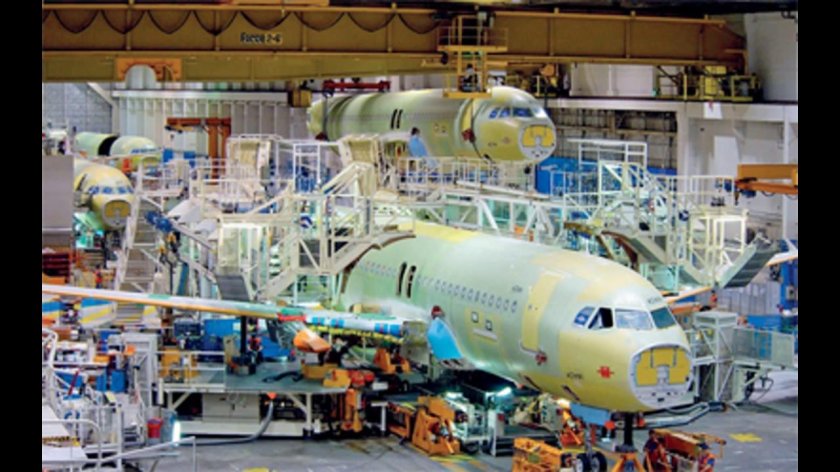 Завод Эйрбас в Тулузе