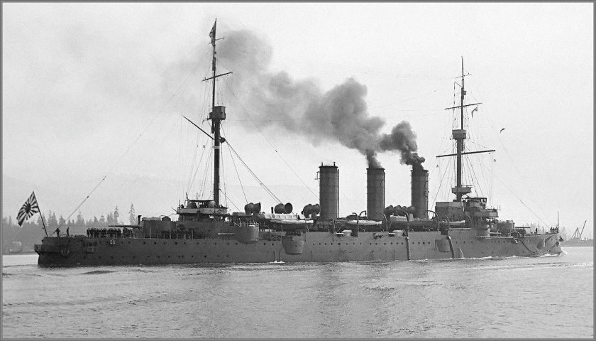 Крейсер Идзумо 1904