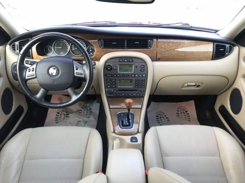 Ягуар x Type 2004 салон