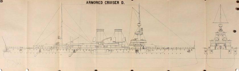 Броненосный крейсер баян 1900
