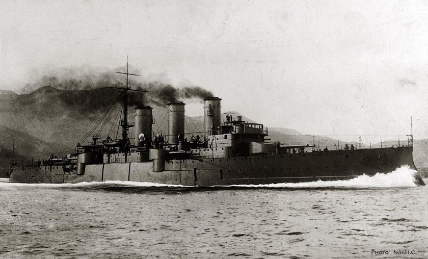 Броненосный крейсер Блюхер 1908