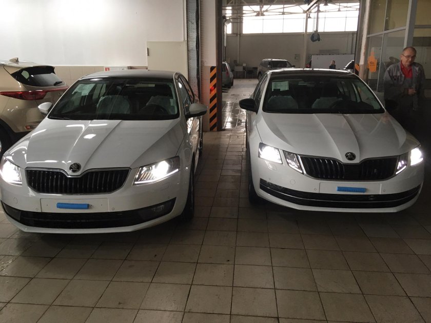 Skoda Octavia a7 Рестайлинг