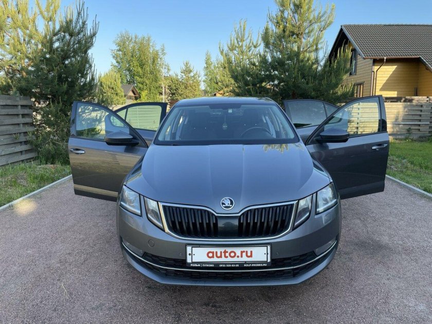 Шкода Октавия цвета