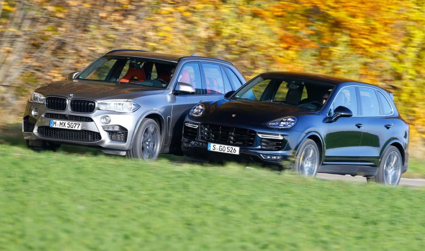 Porsche Cayenne vs BMW x5