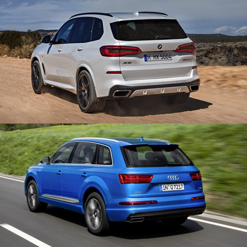 BMW x7 vs Audi q7
