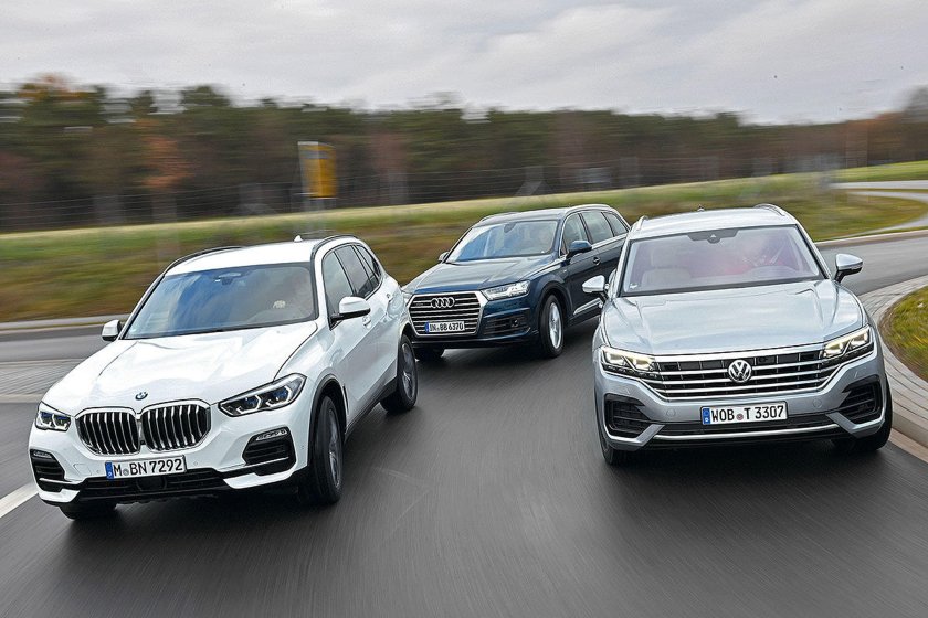 Volkswagen Touareg vs BMW x5