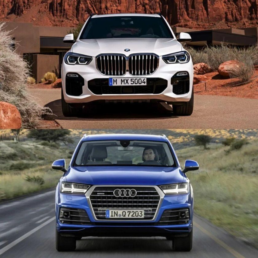 BMW x7 vs Audi q7