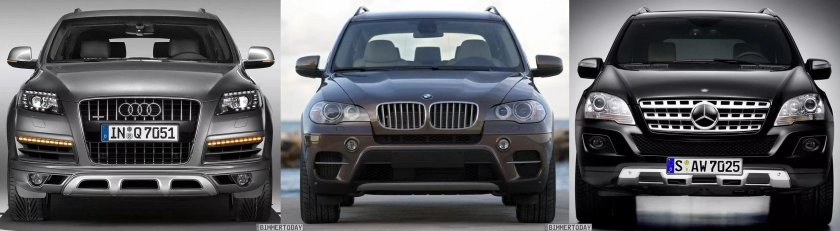 BMW x5 e70 vs ml