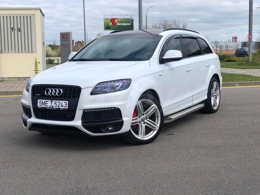 Audi q7 2010 s line