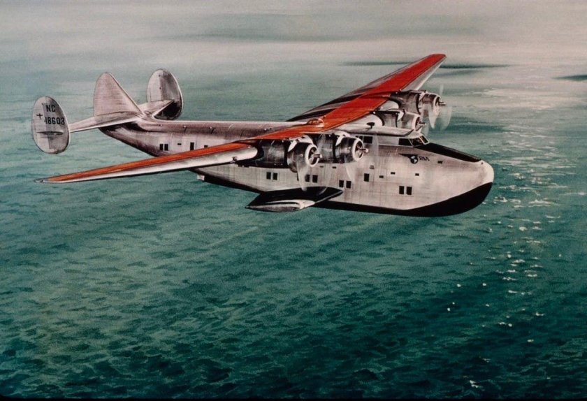 Летающая лодка Boeing 314 Clipper