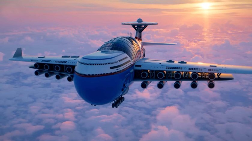 Летающий отель sky cruise