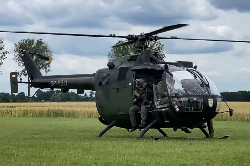MBB bo 105 вертолёт