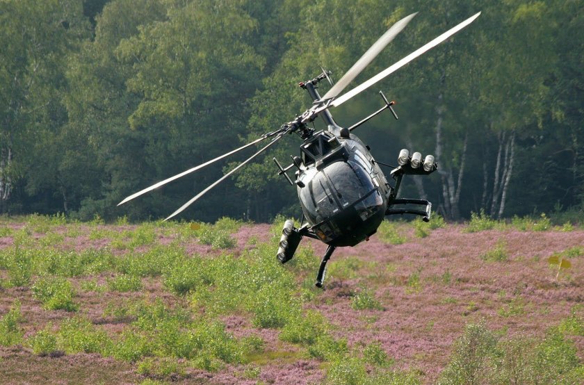 Bo-105 вертолет